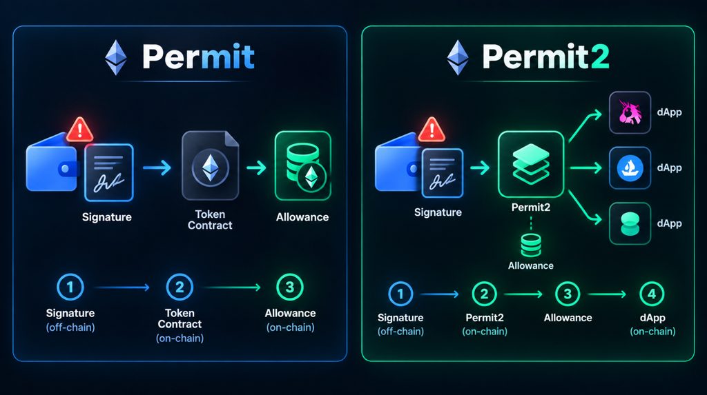 Permit і Permit2: підпис та дозволи для dApp