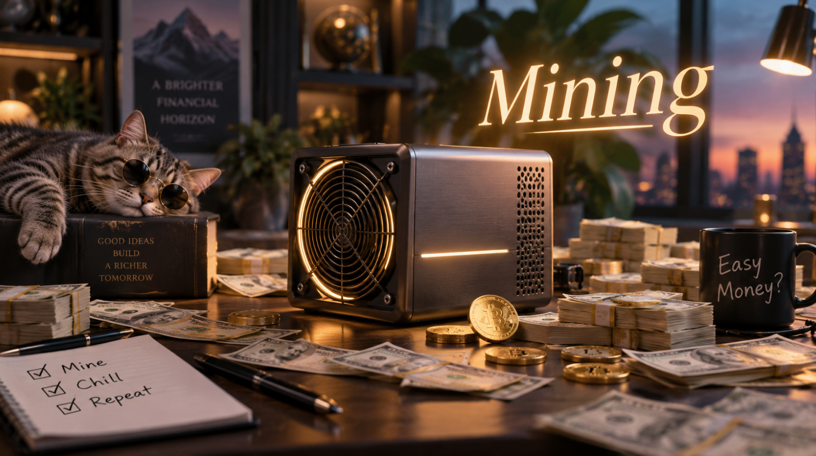 Crypto Miner For Home Main Header Image