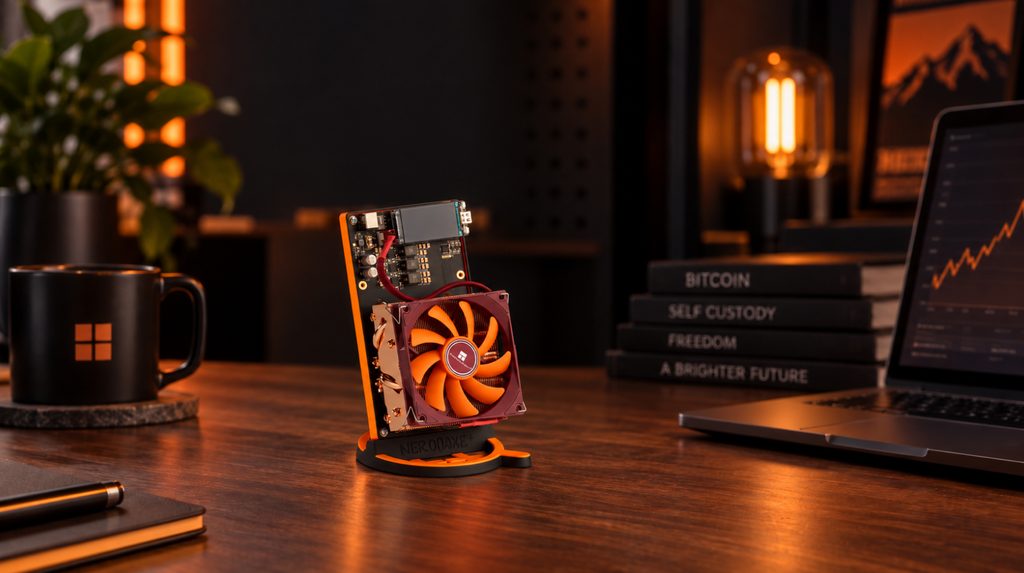 NerdQaxe++ — домашній ASIC-майнер на чотирьох BM1370