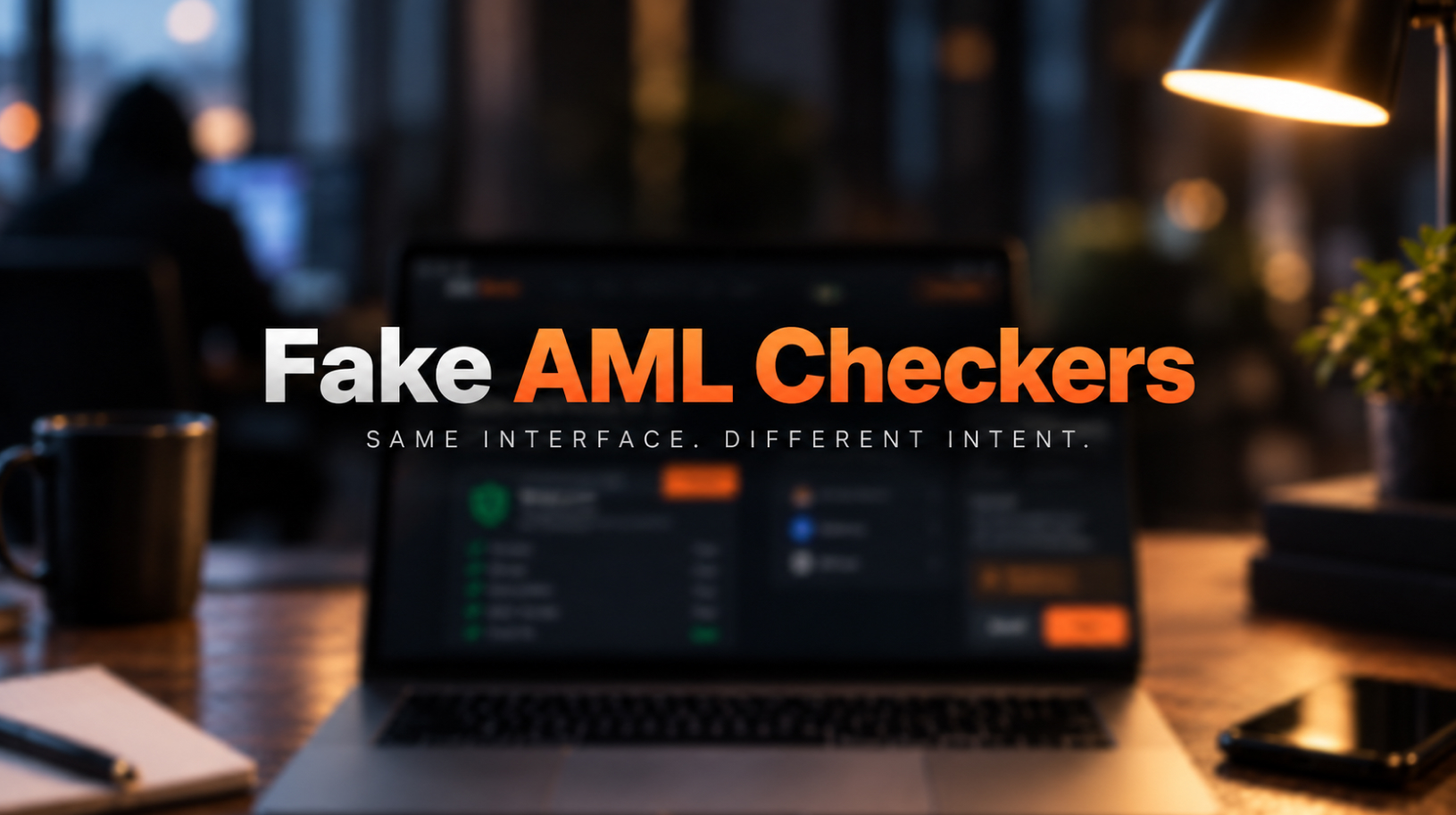 Fake AML Checkers Main Header Image