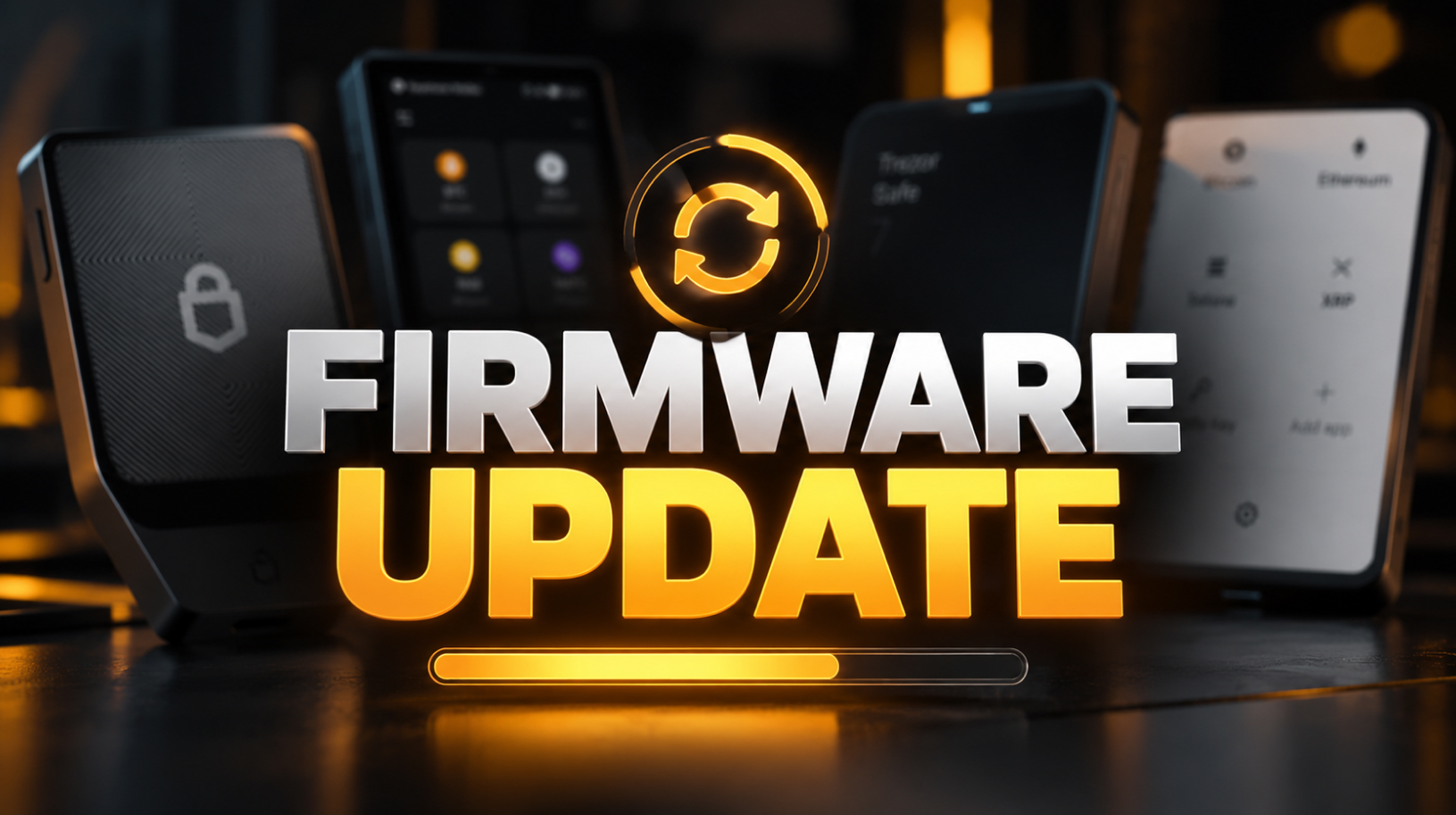 Firmware Update For Hardware Wallet Main Header Image