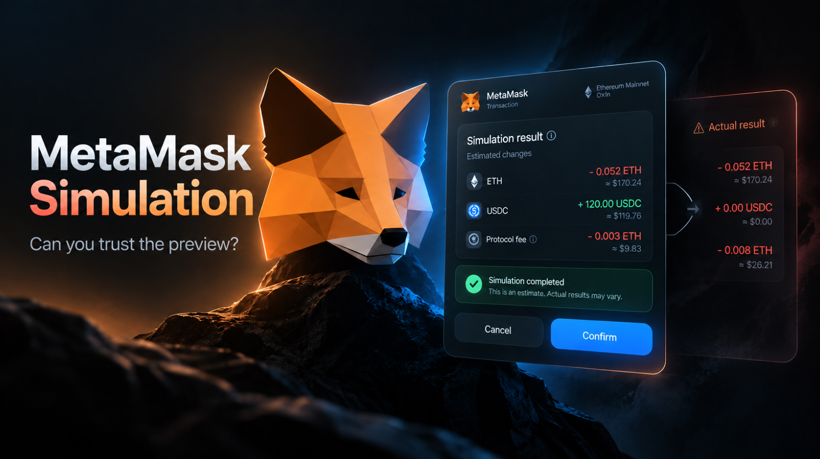 Metamask Transaction Main Header Image