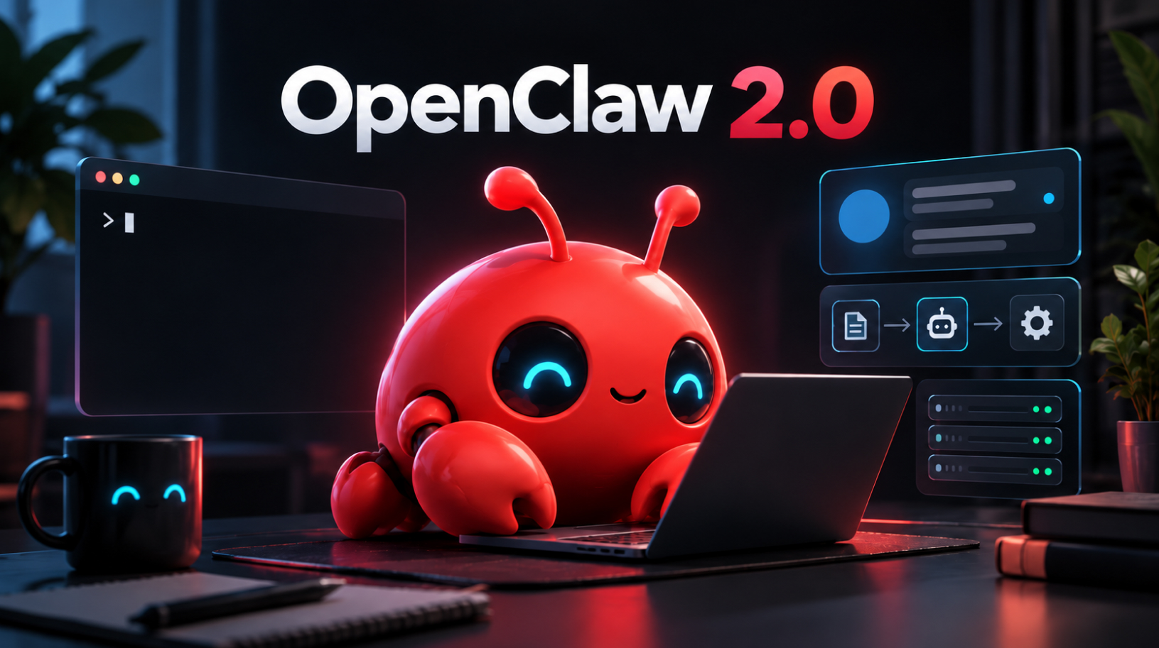 OpenClaw 2.0 Main Header Image