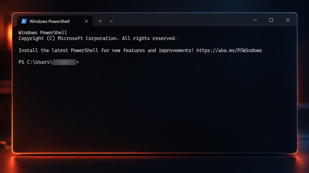 PowerShell у Windows для встановлення OpenClaw