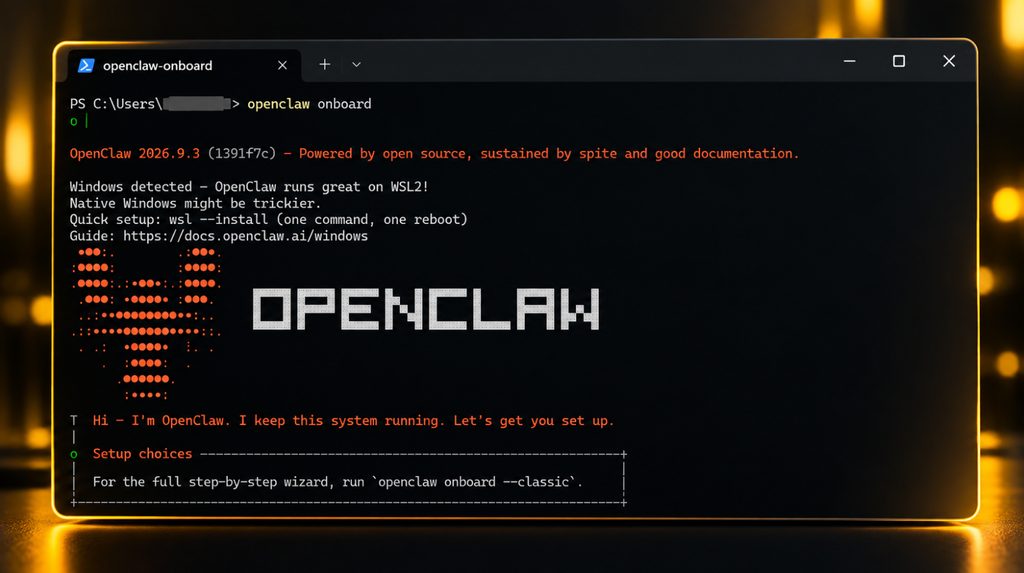 Актуальний майстер налаштування OpenClaw 2.0 у терміналі