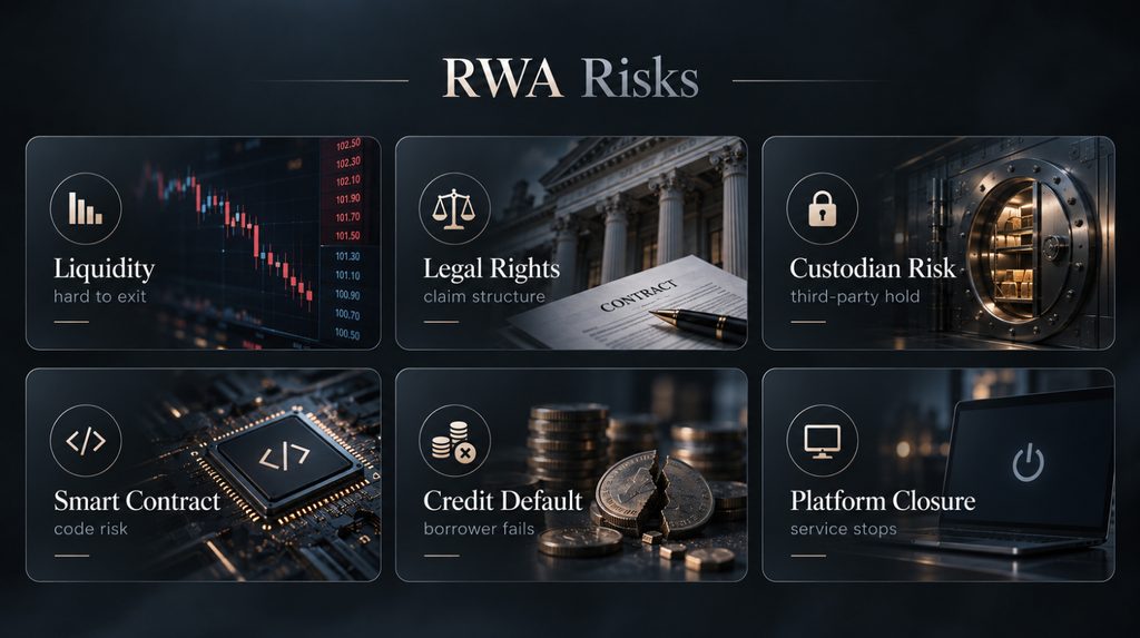 Основные риски инвестиций в RWA