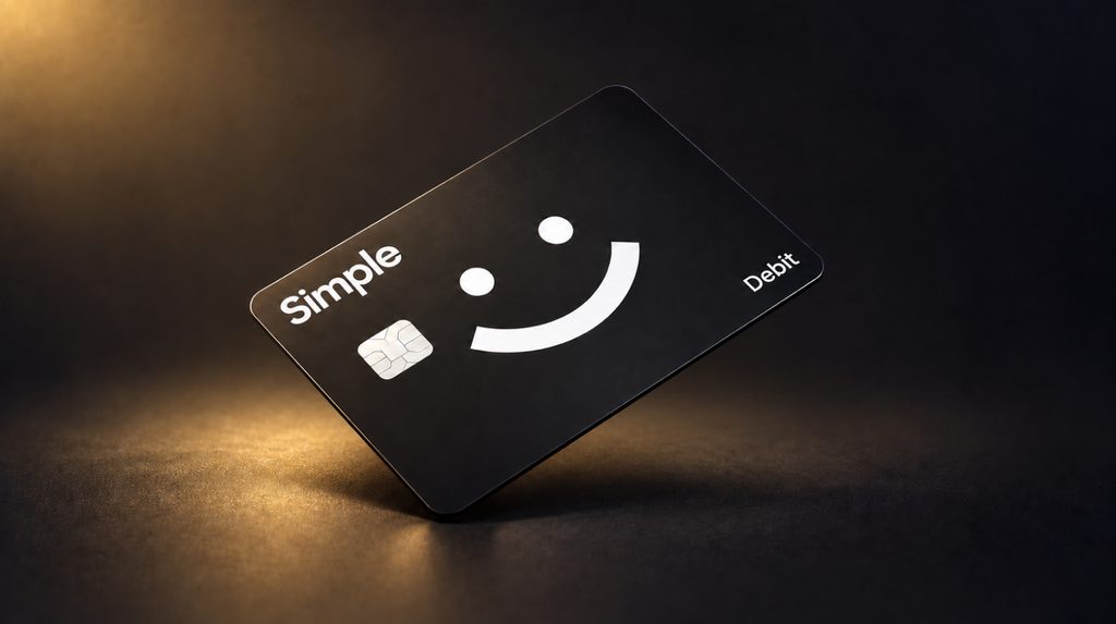 Чорна віртуальна картка USDC Simplecard