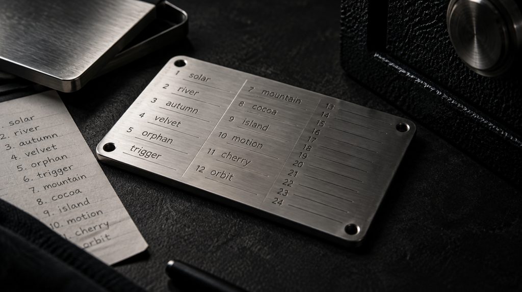 Seed phrase — резервная фраза для восстановления криптокошелька