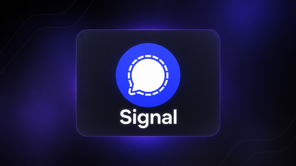 Логотип Signal — месенджера з реєстрацією без номера в Android-беті