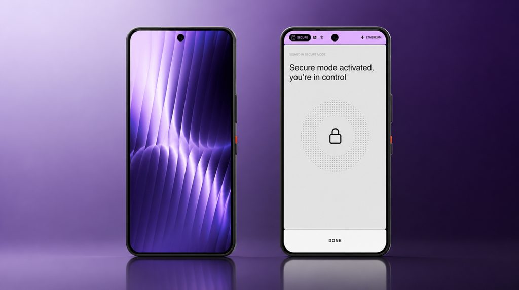 Ledger Atom в обычном режиме Android и защищённом Secure Mode