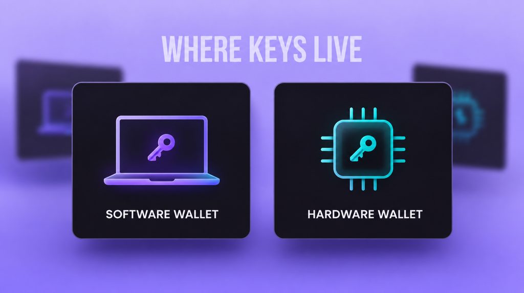 Приватні ключі у Trust Wallet і MetaMask та їх зберігання на апаратному гаманці