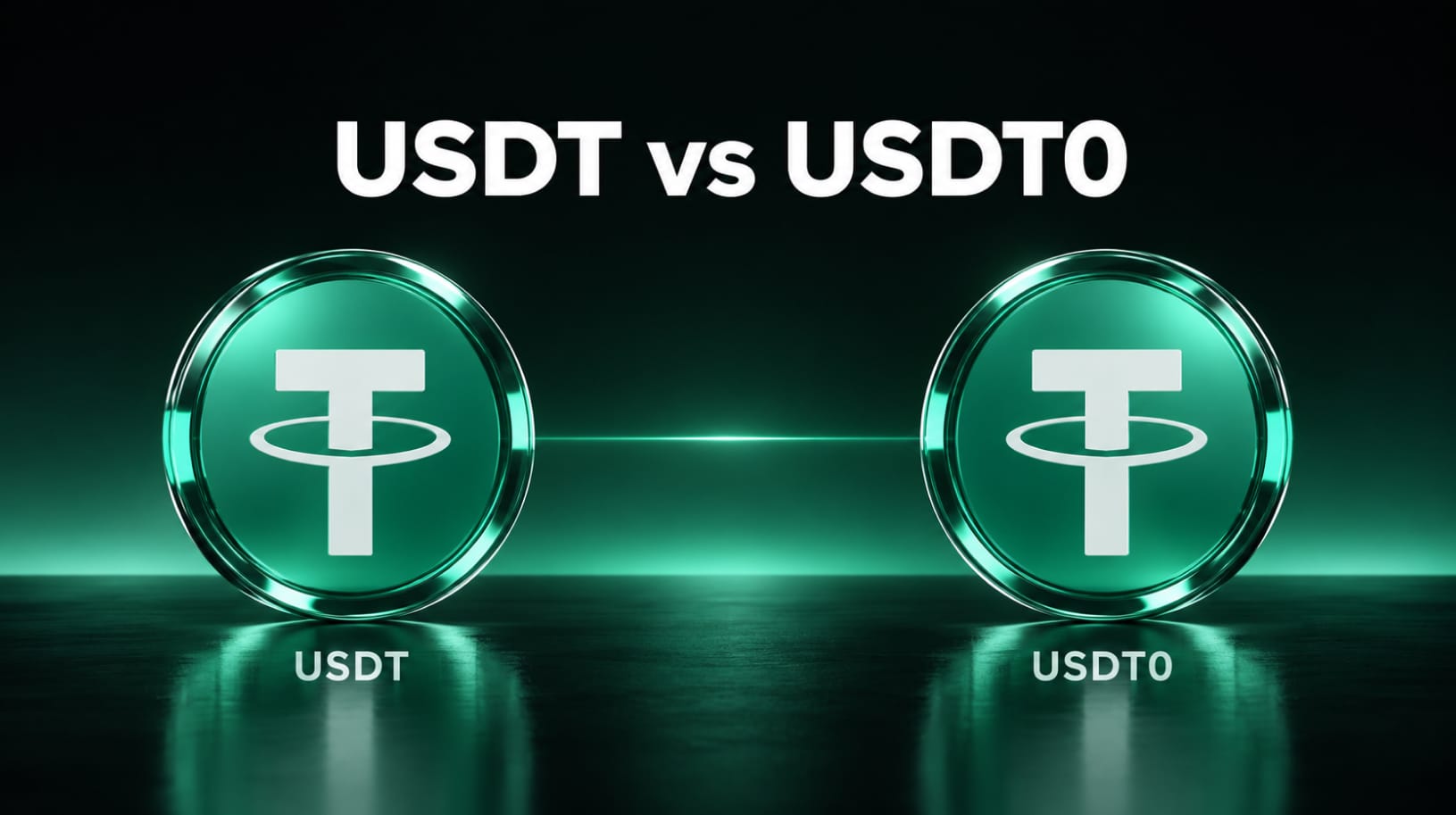 USDT VS USDT0 Main Header Image