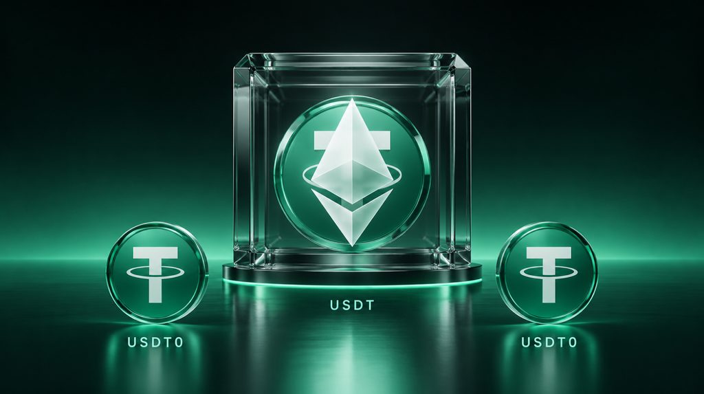 USDT locked on Ethereum backing USDT0 on connected networks